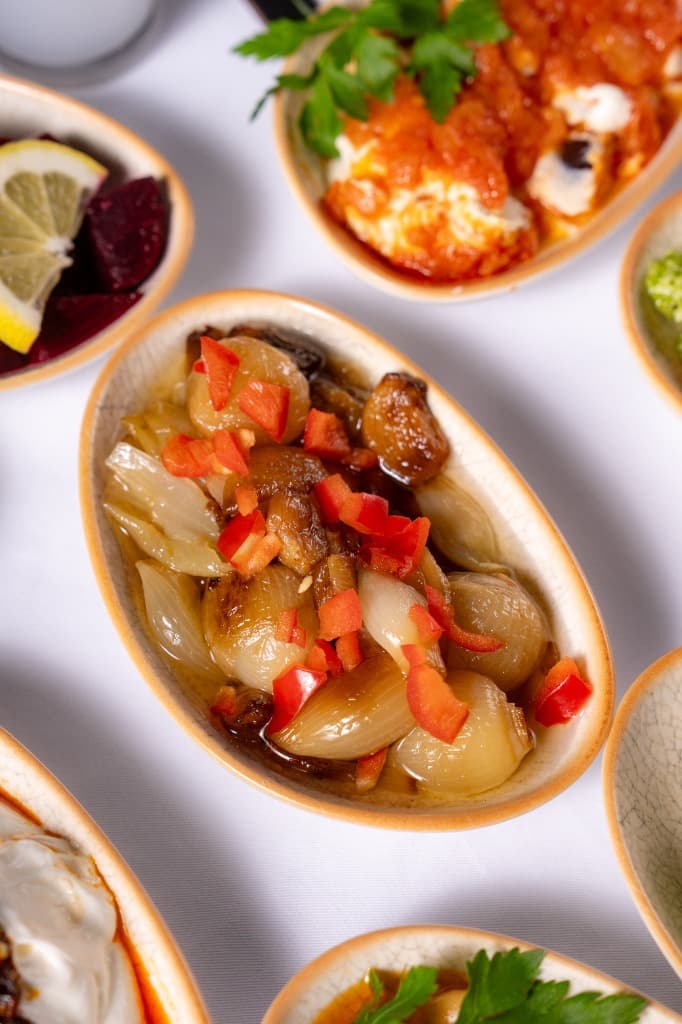 Authentic Mediterranean meze